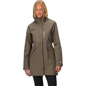 Outdoor Research Women’s Aspire 3L Trench | Waterproof, Windproof, Hooded, Standard Fit(Sable)