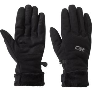Outdoor Research Women’s Fuzzy Sensor Gloves(Black)