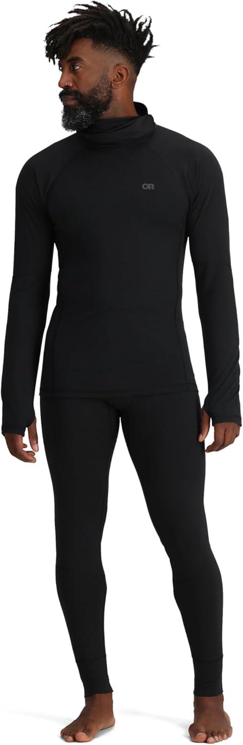 imageOutdoor Research Mens Alpine Onset Merino Wool 150 Hoodie Breathable Moisture Wicking Quick Drying UPF 30Black