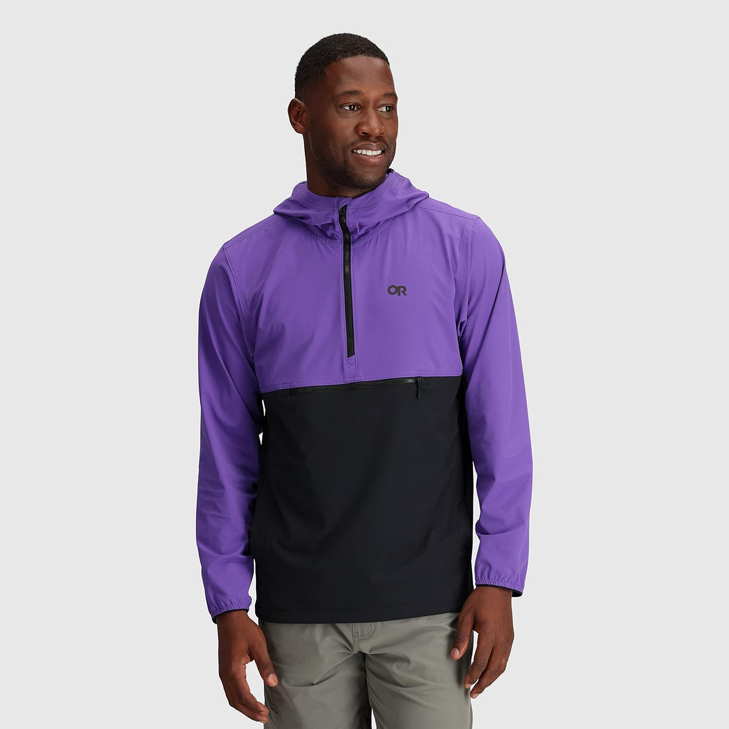 imageOutdoor Research Mens Ferrosi AnorakRegalBlack