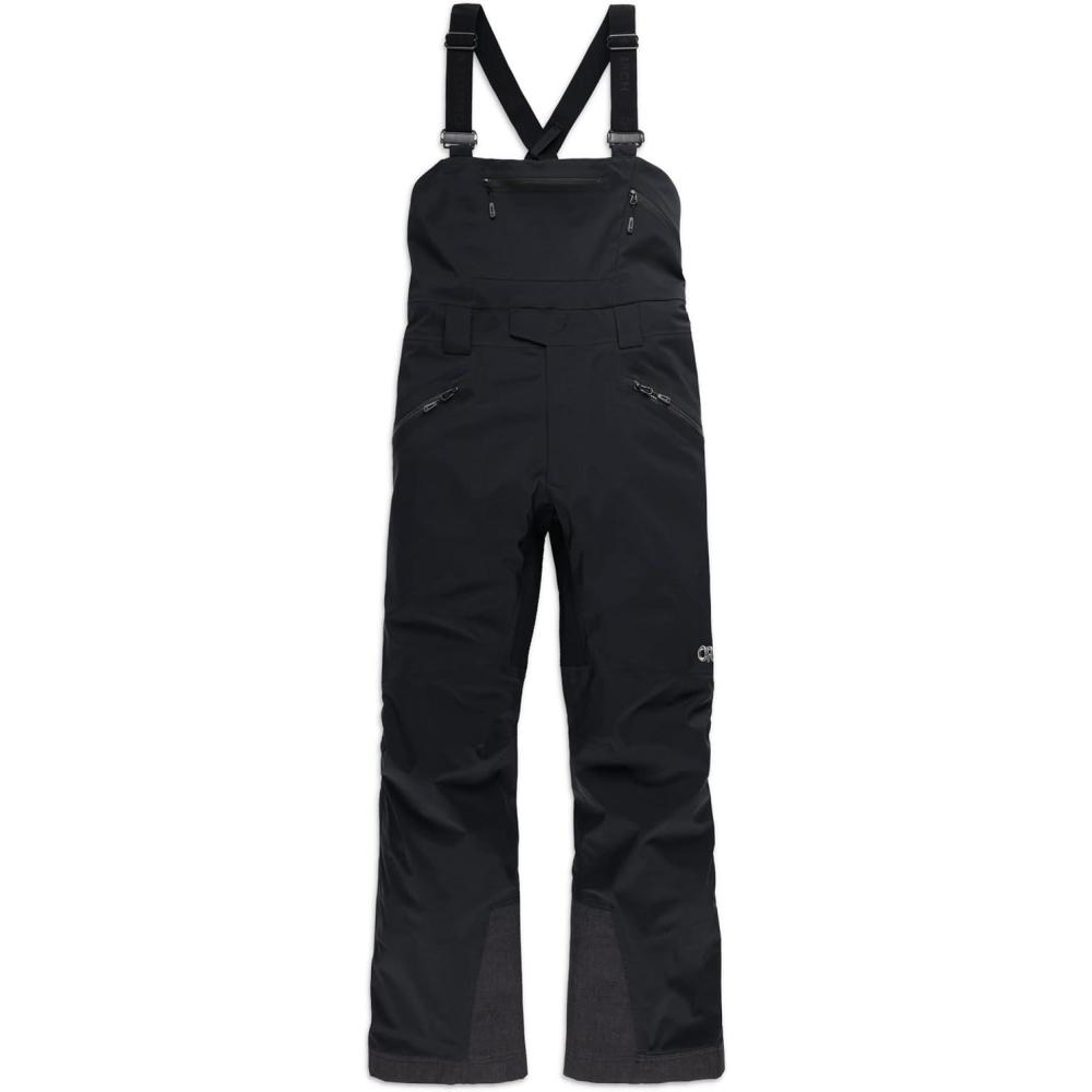 imageOutdoor Research Mens Carbide Bibs  ShortSolid Black
