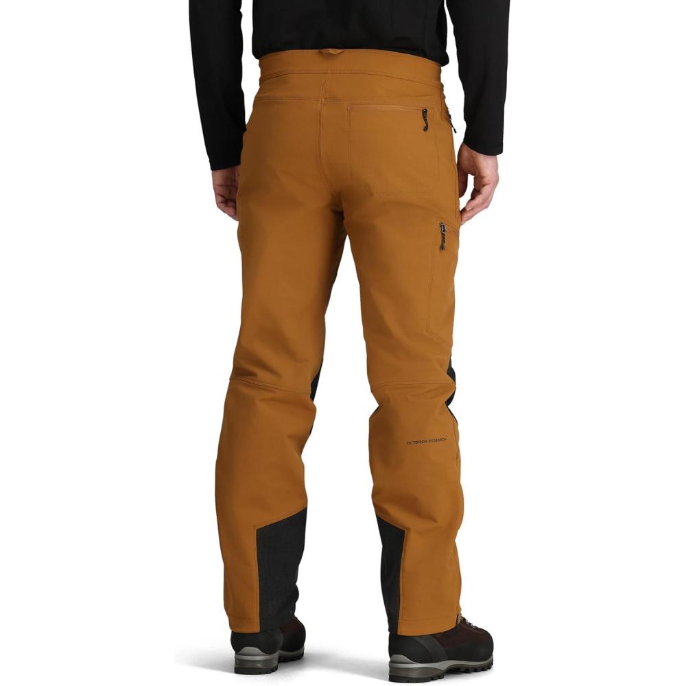 imageOutdoor Research Mens Cirque III Pants  Temperature Regulating Fabric Water amp Wind Resistant Abrasion ResistantBronzeBlack