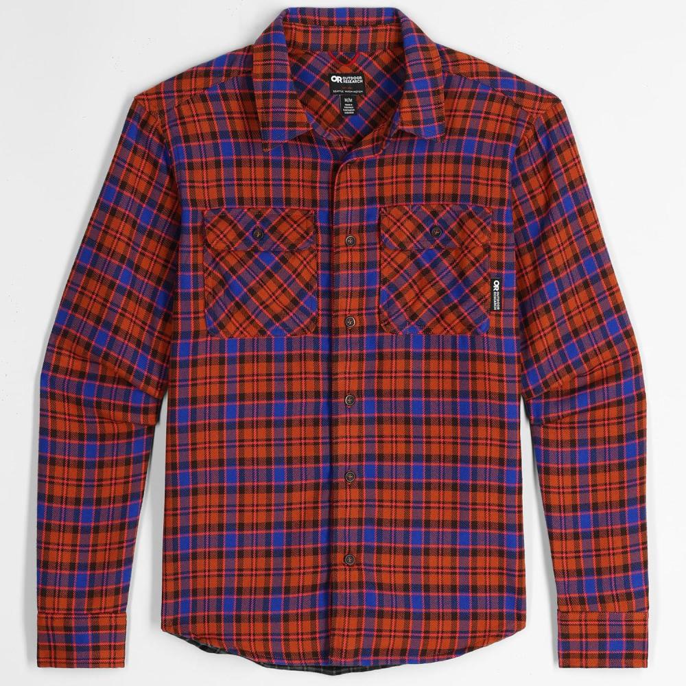 imageOutdoor Research Mens Feedback Flannel Twill ShirtTerra Plaid