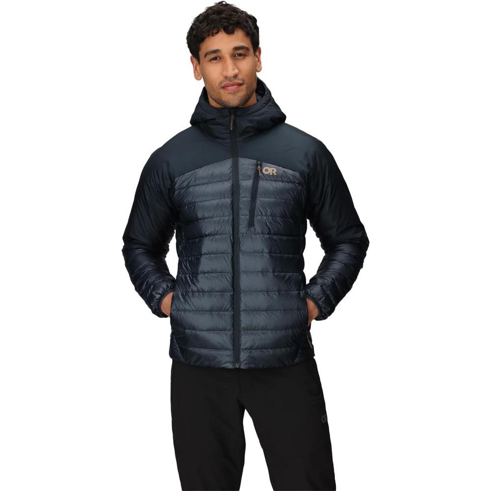 imageOutdoor Research Mens Helium Down HoodieAtlantic