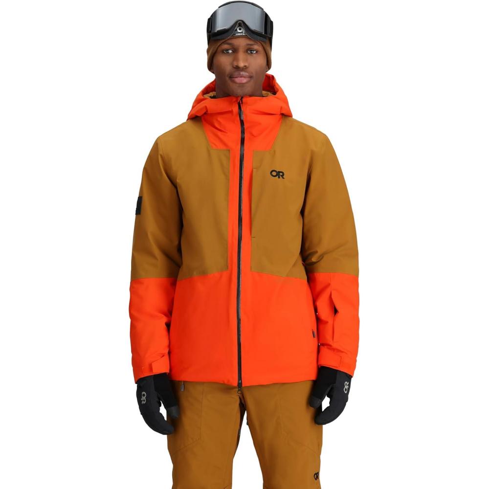 imageOutdoor Research Mens Snowcrew JacketSpiceBronze