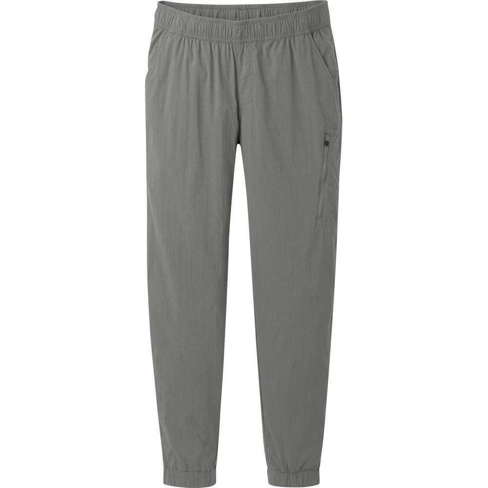 imageOutdoor Research Mens Zendo Joggers  UPF Sun Protection Movement Mirroring Stretch Lightweight Quick Drying PantsPewter