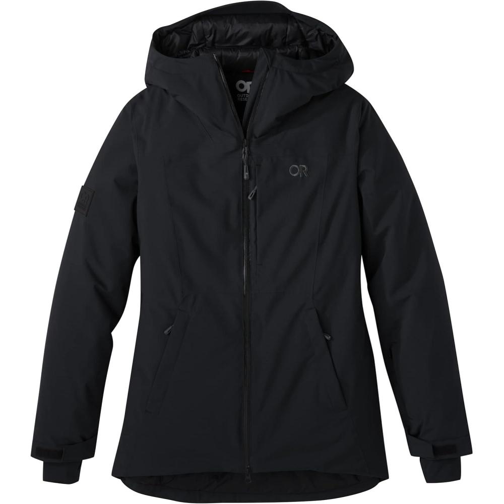 imageOutdoor Research Womens Snowcrew JacketPlusBlack