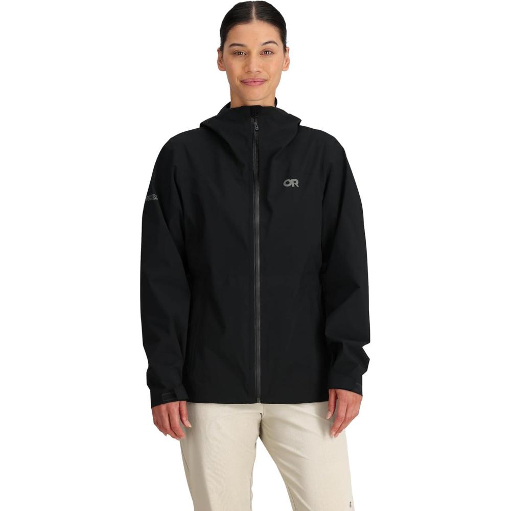 imageOutdoor Research Womens Stratoburst Stretch Rain JacketBlack