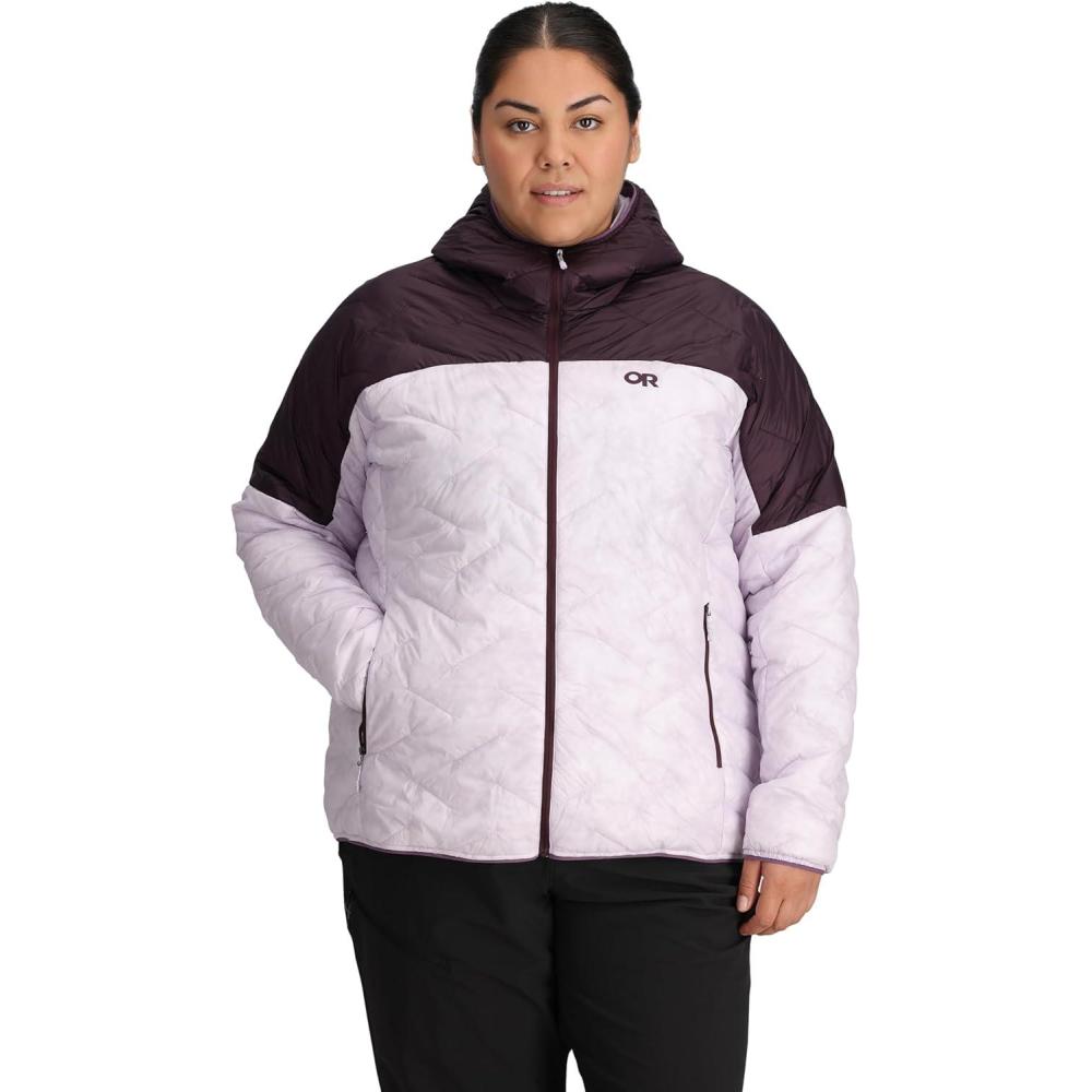 imageOutdoor Research Womens SuperStrand LT HoodiePlusStardustAmethyst