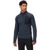 imageOutdoor Research Mens Deviator Fleece Half Zip  Temperature Regulating Fabric Moisture Wicking UPF 30Atlantic