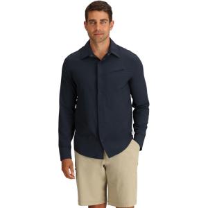 Men’s Astroman Long Sleeve Sun Shirt(Dark Navy)