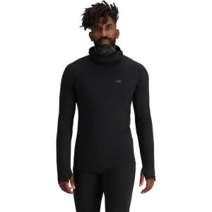 Outdoor Research Men’s Alpine Onset Merino Wool 150 Hoodie | Breathable, Moisture Wicking, Quick Drying, UPF 30+(Black)