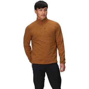 Outdoor Research Men’s Crescent Fleece Half Zip | Merino Wool Jacket, Moisture Wicking Fabric, Midweight(Bronze)