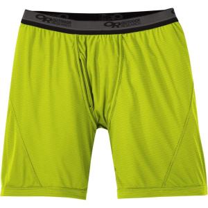 Outdoor Research Men’s Echo Boxer Briefs(Lemongrass/Pewter)