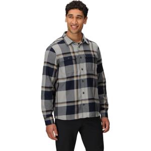 Outdoor Research Men’s Feedback Flannel Twill Shirt(Dark Navy Plaid)