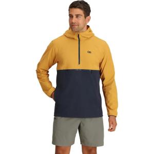 Outdoor Research Men’s Ferrosi Anorak(Caramel/Dark Navy)