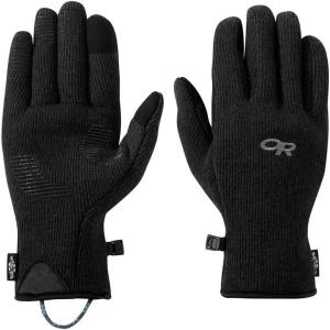 Outdoor Research Men’s Flurry Sensor Gloves(Solid Black)