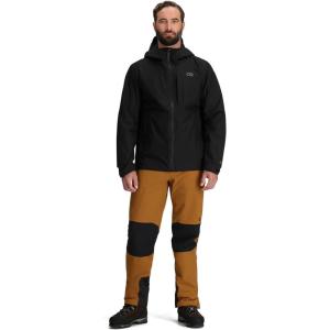 Outdoor Research Men’s Grandridge Gore-Tex Jacket | Waterproof, Windproof, Hooded, Standard Fit(Black)