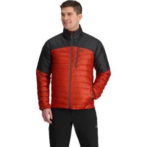 Outdoor Research Men’s Helium Down Jacket | Water Resistant, Wind Resistant, Lightweight, Durable, Standard Fit(Jupiter/Storm)