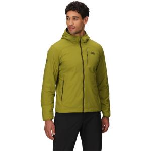 Outdoor Research Men’s Vesper Insulated Hoodie | Lightweight, Water Resistant Hiking Jacket, 4-Seasons Comfort(Rainforest)