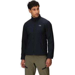 Outdoor Research Men’s Vesper Insulated Jacket | Lightweight, Water Resistant Hiking Jacket, 4-Seasons Comfort(Black)