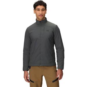 Outdoor Research Men’s Vesper Insulated Jacket | Lightweight, Water Resistant Hiking Jacket, 4-Seasons Comfort(Charcoal)