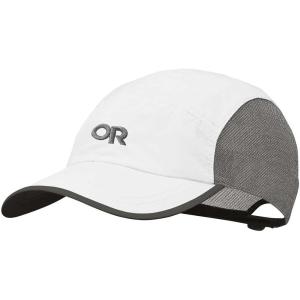 Outdoor Research Swift Cap – Lightweight UPF Sun Hat with Breathable Mesh for Men & Women, Hiking, Running and Travel(White/Light Grey)