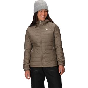 Outdoor Research Women’s SuperStrand XT Hoodie | Ultralight Insulated Jacket for Alpine Temperatures, Windproof(Sable)