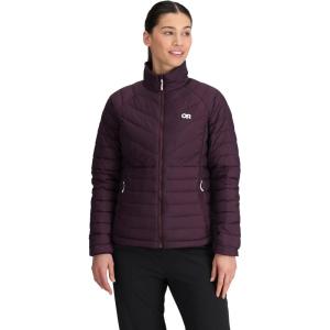Outdoor Research Women’s Transcendent Down Jacket | Water & Wind Resistant, Insulated, Lightweight, Standard Fit(Amethyst)