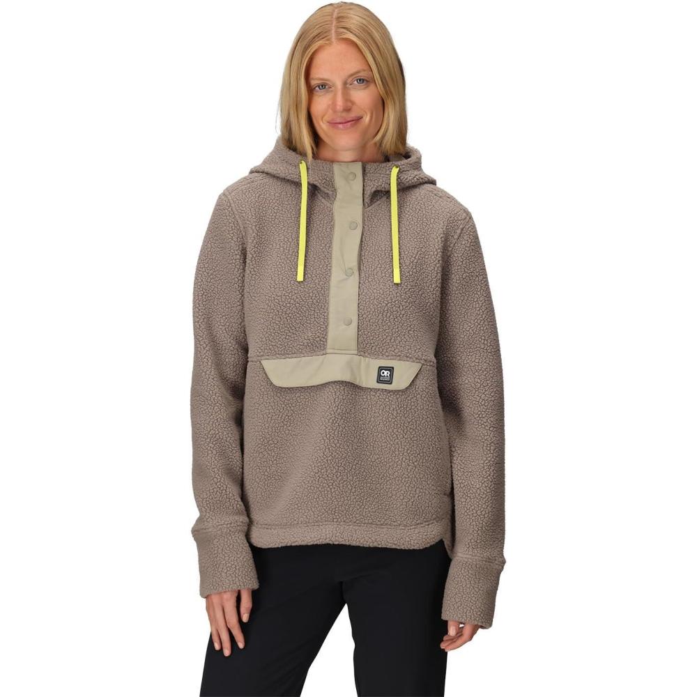 imageOutdoor Research Womens Grayland Fleece Pullover HoodieSable