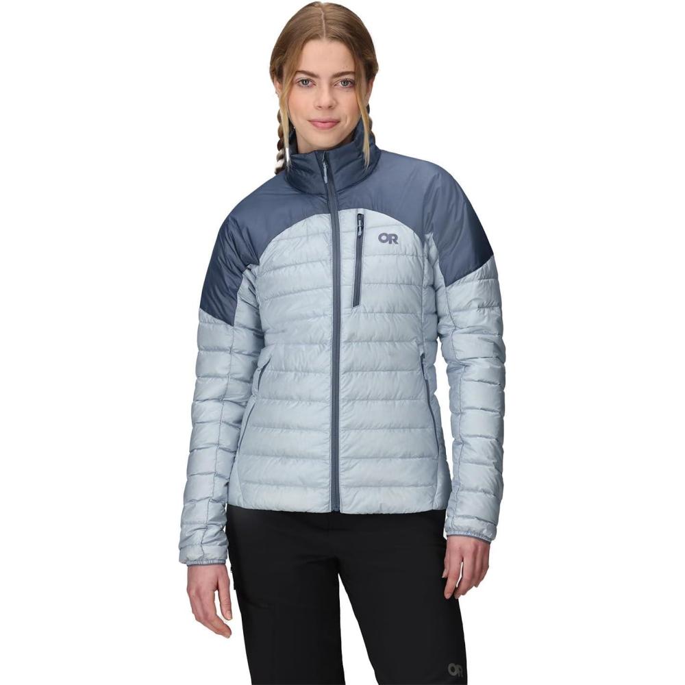 imageOutdoor Research Womens Helium Down Jacket  Water Resistant Wind Resistant Lightweight Durable Standard FitFjordSummit