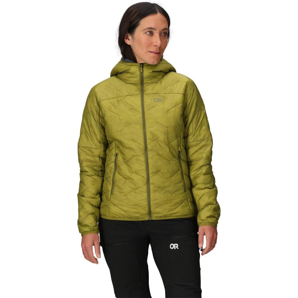 imageOutdoor Research Womens SuperStrand LT HoodieRainforest