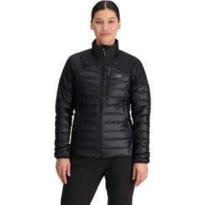 Outdoor Research Women’s Helium Down Jacket | Water Resistant, Wind Resistant, Lightweight, Durable, Standard Fit(Black)