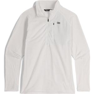 Outdoor Research Women’s Vigor Grid Fleece Half Zip-Plus(Snow)
