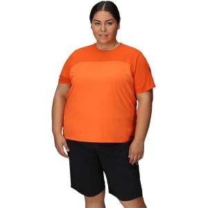 Women’s Freewheel MTB Short Sleeve Jersey-Plus, Spice/Zest, 1X