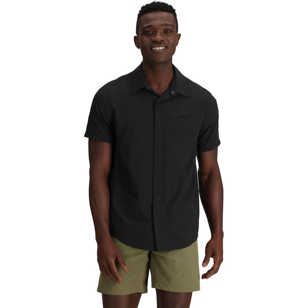 imageMens Astroman Short Sleeve Sun ShirtBlack