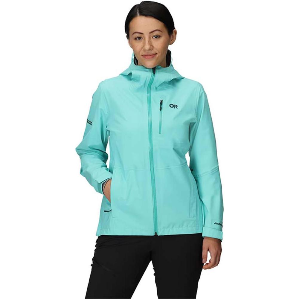 imageOutdoor Research Womens Aspire 3L Jacket  Waterproof Windproof Hooded Long Sleeve Standard FitMaldives