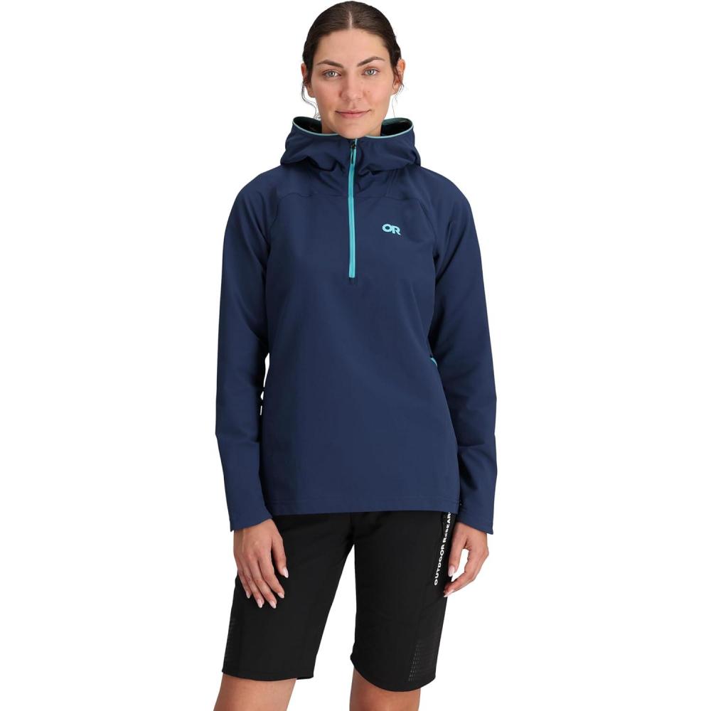 imageOutdoor Research Womens Freewheel Half Zip HoodieCenote