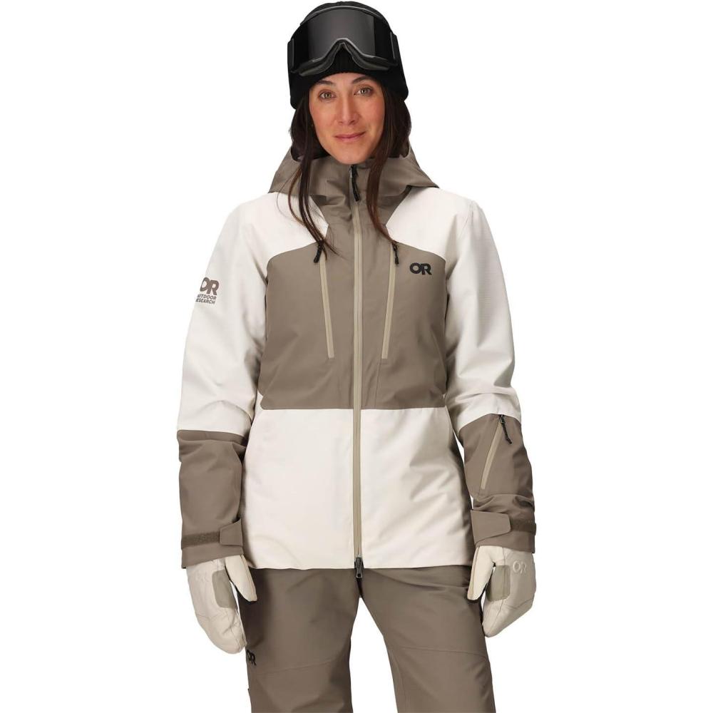 imageOutdoor Research Womens Powderverse JacketOysterSable