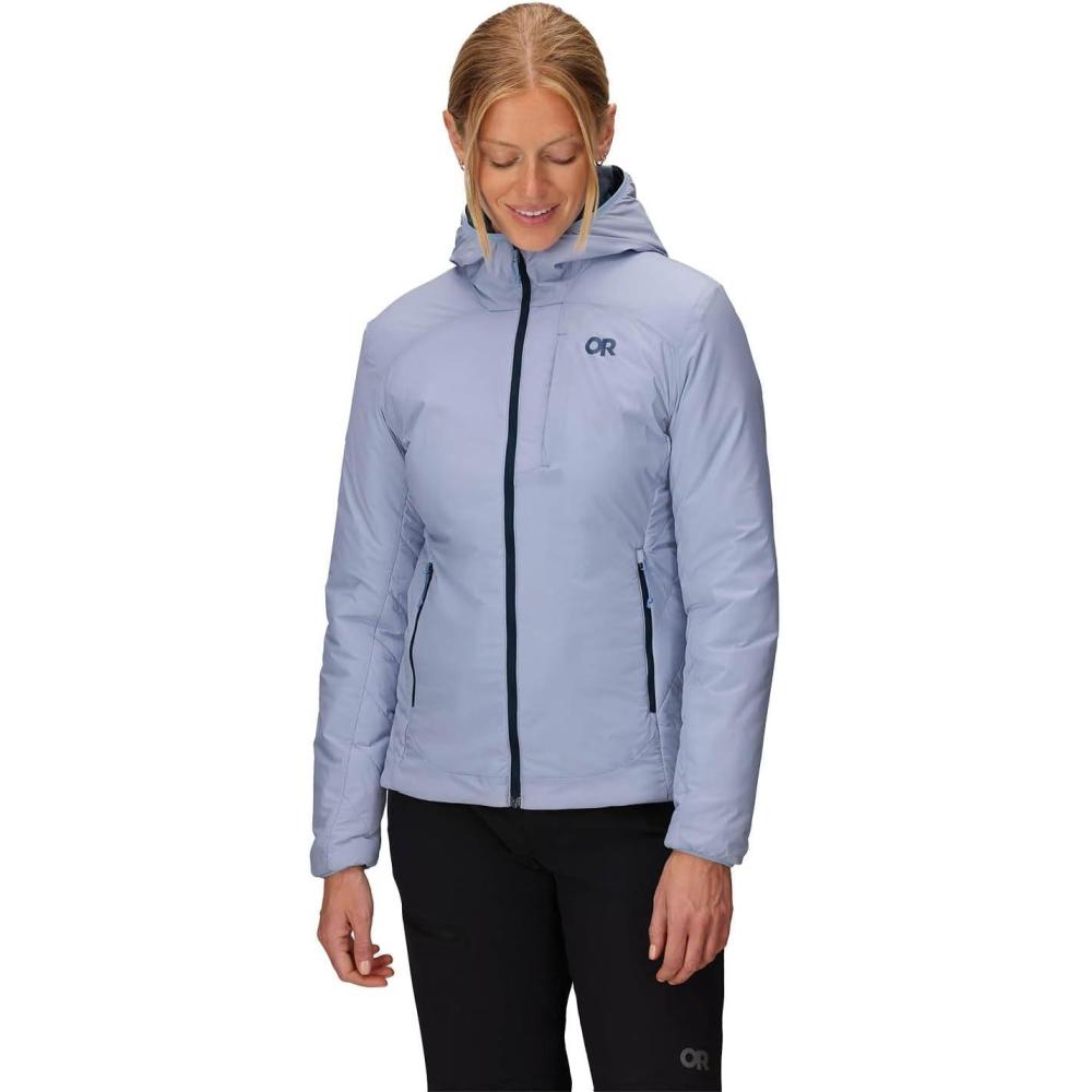 imageOutdoor Research Womens Vesper Insulated Hoodie  Lightweight Water Resistant Hiking Jacket 4Seasons ComfortFjord