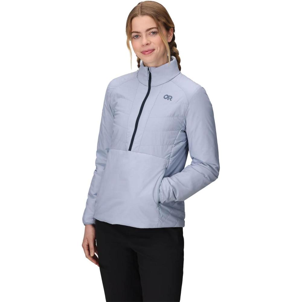 imageOutdoor Research Womens Vesper Insulated Pullover  Lightweight Water Resistant Hiking Jacket 4Seasons ComfortFjord