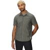 imageMens Astroman Short Sleeve Sun ShirtRanger Green Plaid