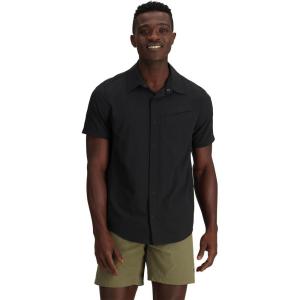 Men’s Astroman Short Sleeve Sun Shirt(Black)