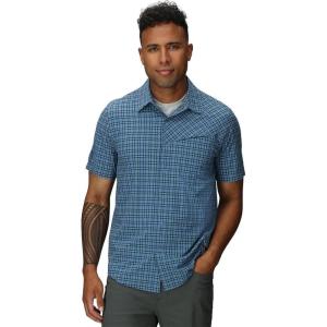 Men’s Astroman Short Sleeve Sun Shirt(Maldives Plaid)