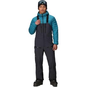 Outdoor Research Men’s Cloudchaser 3L Bibs | Waterproof, Uninsulated Ski Touring Snow Pants with Durable Stretch Shell, Black, S-Reg(Black)