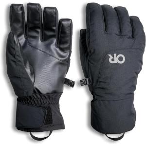 Outdoor Research Men’s Revolution Undercuff GORE-TEX Gloves | Etip Ski Gloves, Waterproof & Windproof, Insulated(Black)