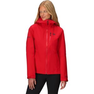 Outdoor Research Women’s Aspire 3L Jacket | Waterproof, Windproof, Hooded, Long Sleeve, Standard Fit(Lingonberry)