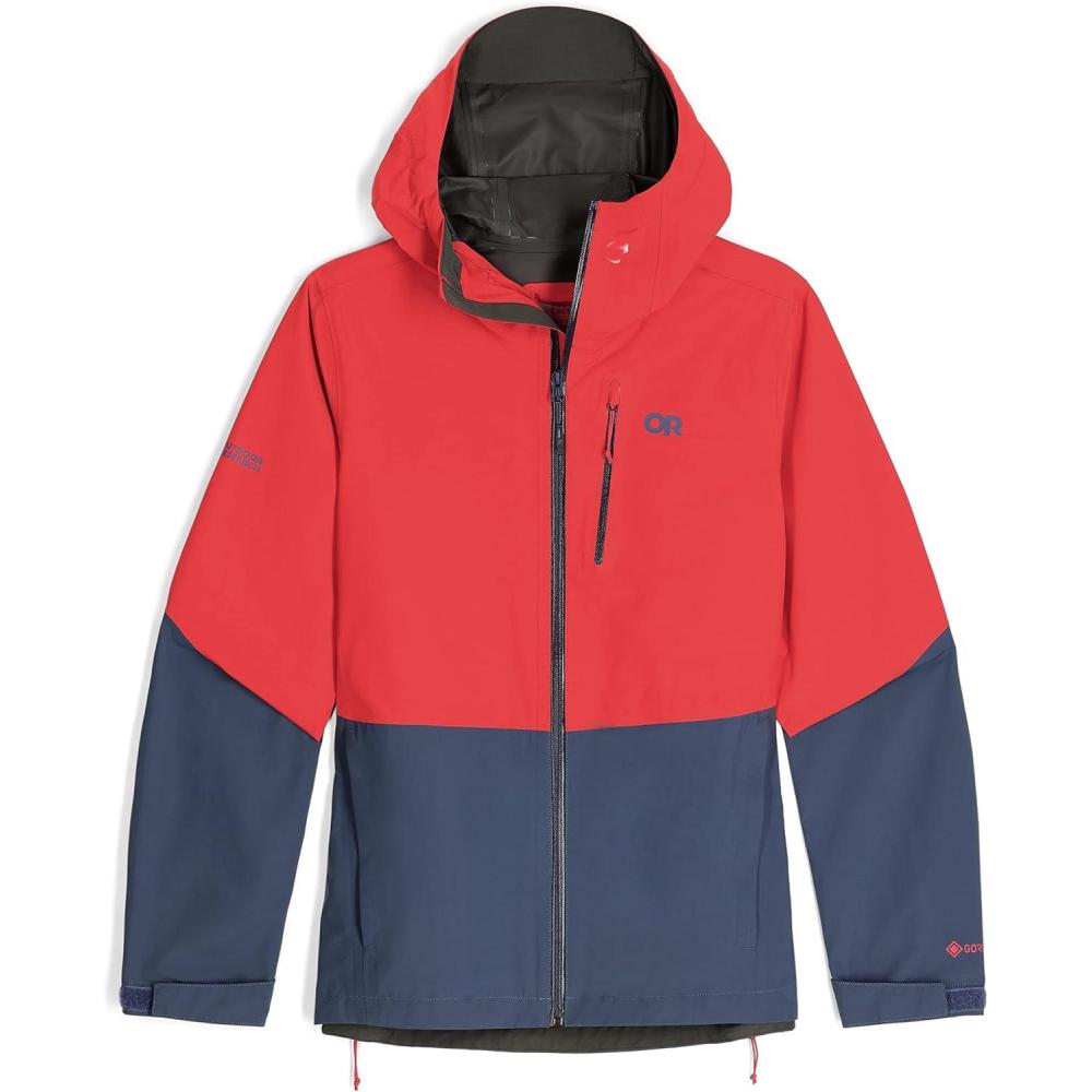 imageOutdoor Research Womens Aspire II Jacket  Water amp Windproof Outdoor JacketRhubarbDawn