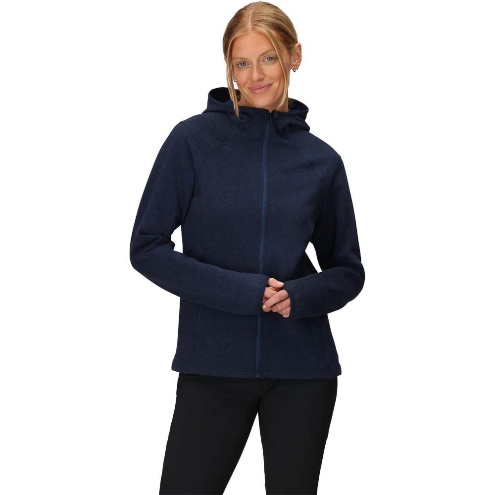 imageOutdoor Research Womens Crescent Fleece Full Zip HoodieDark Navy
