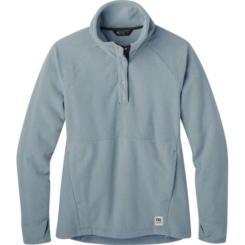 imageOutdoor Research Womens Trail Mix Snap Pullover  Wicking Thermal Pullover for WomenArctic